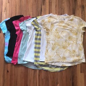 Girls T-Shirts 8pk, Variety, Size 14-16